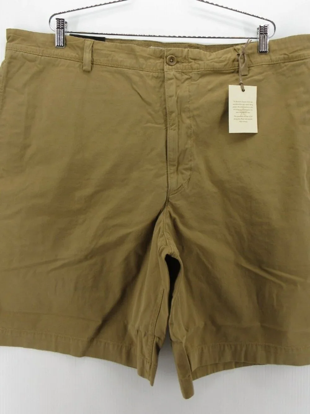 Banana Republic Shorts 44 Garment Dye Relaxed Fit Chino Heritage NEW